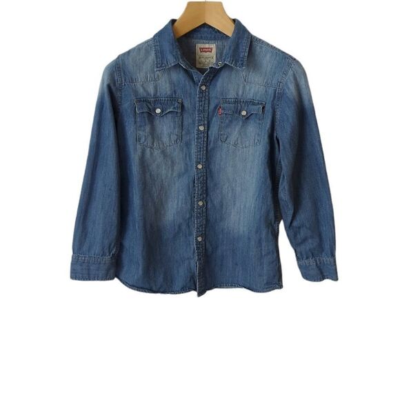 Levi's Vintage Kids Denim  Shirt - Picture 1 of 3